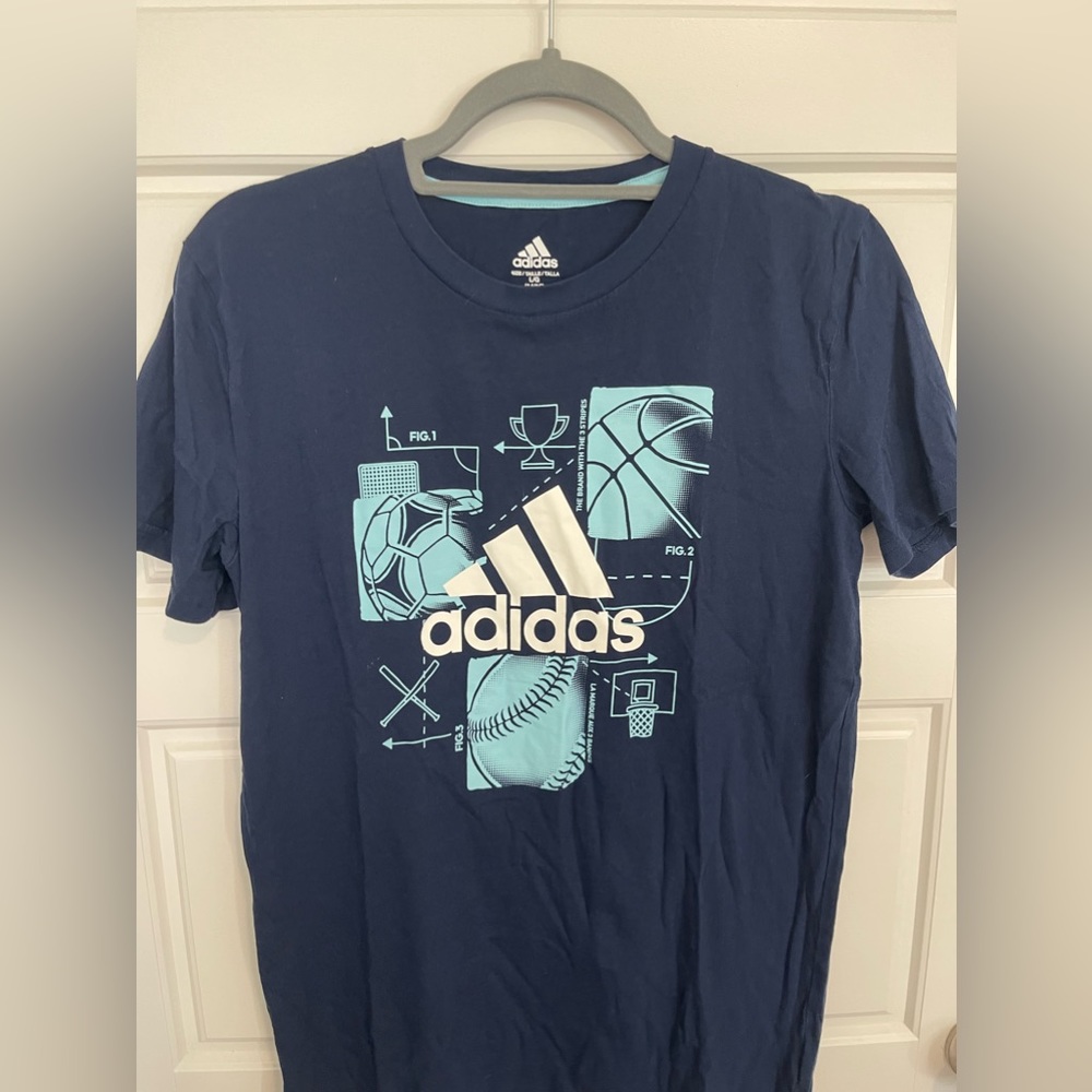 Boys XL adidas tee
